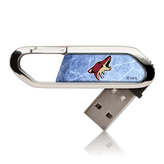 Arizona Coyotes Ice USB 32GB Clip Style Flash Drive-0
