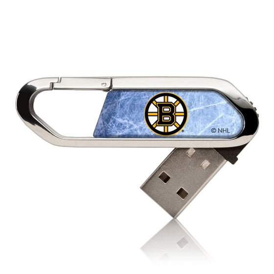Boston Bruins Ice USB 32GB Clip Style Flash Drive-0