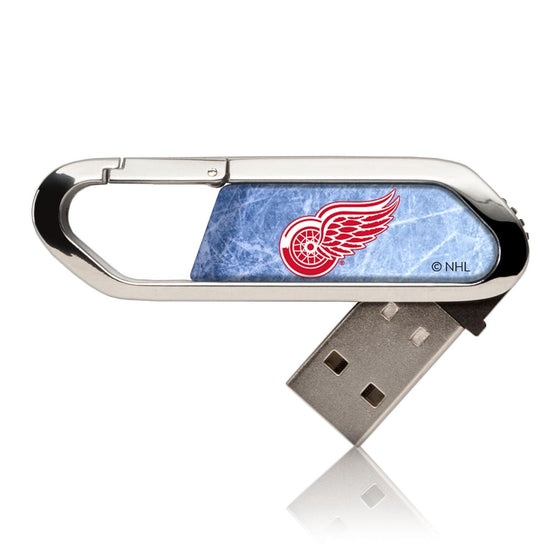 Detroit Red Wings Ice USB 32GB Clip Style Flash Drive-0