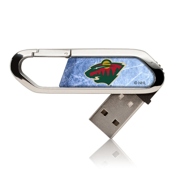 Minnesota Wild Ice USB 32GB Clip Style Flash Drive-0
