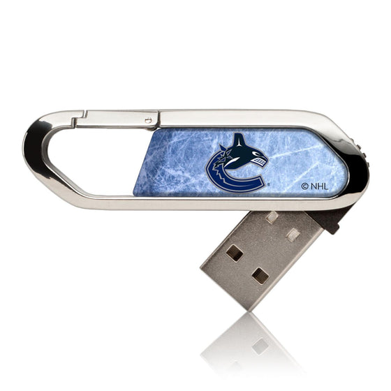 Vancouver Canucks Ice USB 32GB Clip Style Flash Drive-0