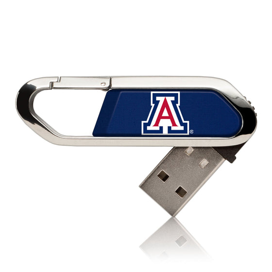 Arizona Wildcats Solid USB 16GB Clip Style Flash Drive-0