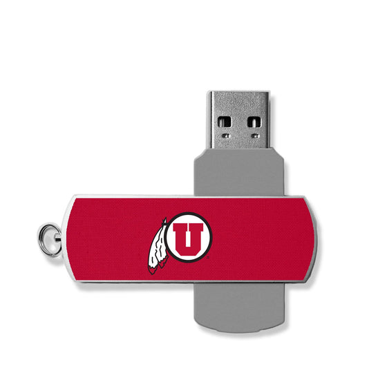 Utah Utes Solid USB 32GB Flash Drive-0
