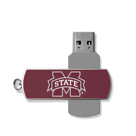 Mississippi State Bulldogs Solid USB 32GB Flash Drive-0