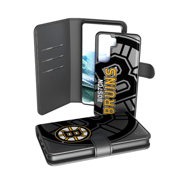 Boston Bruins Tilt Wallet Case-1