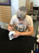 Old Dominion Monarchs Zack Kuntz Signed Autograph Mini Helmet - 757 W COA - 757 Sports Collectibles