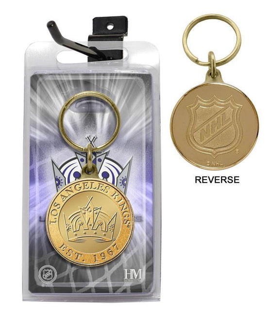 Los Angeles Kings Bronze Coin Keychain (HM) - 757 Sports Collectibles