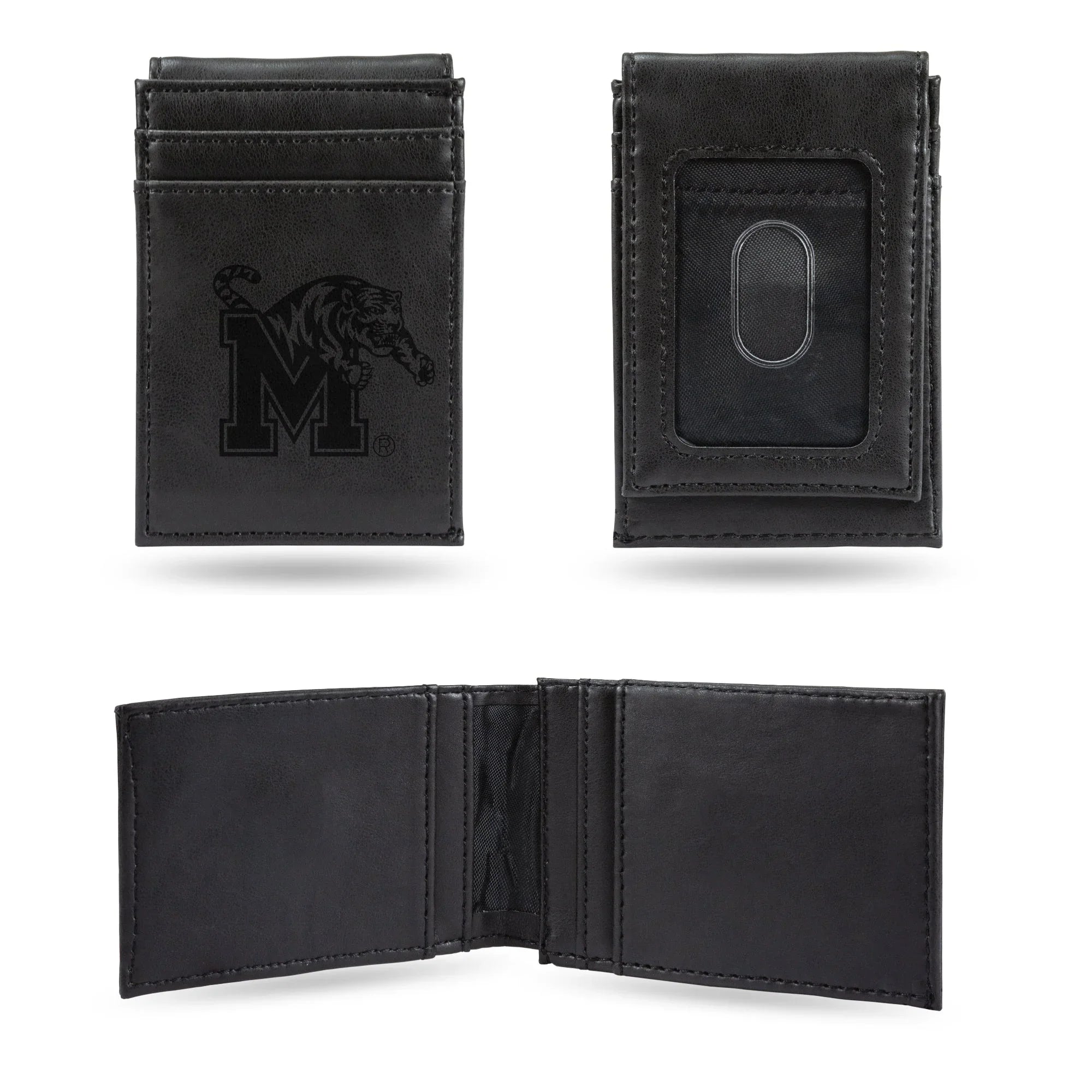 NCAA Memphis Tigers Premium Front Pocket Wallet - Compact/Comfortable  