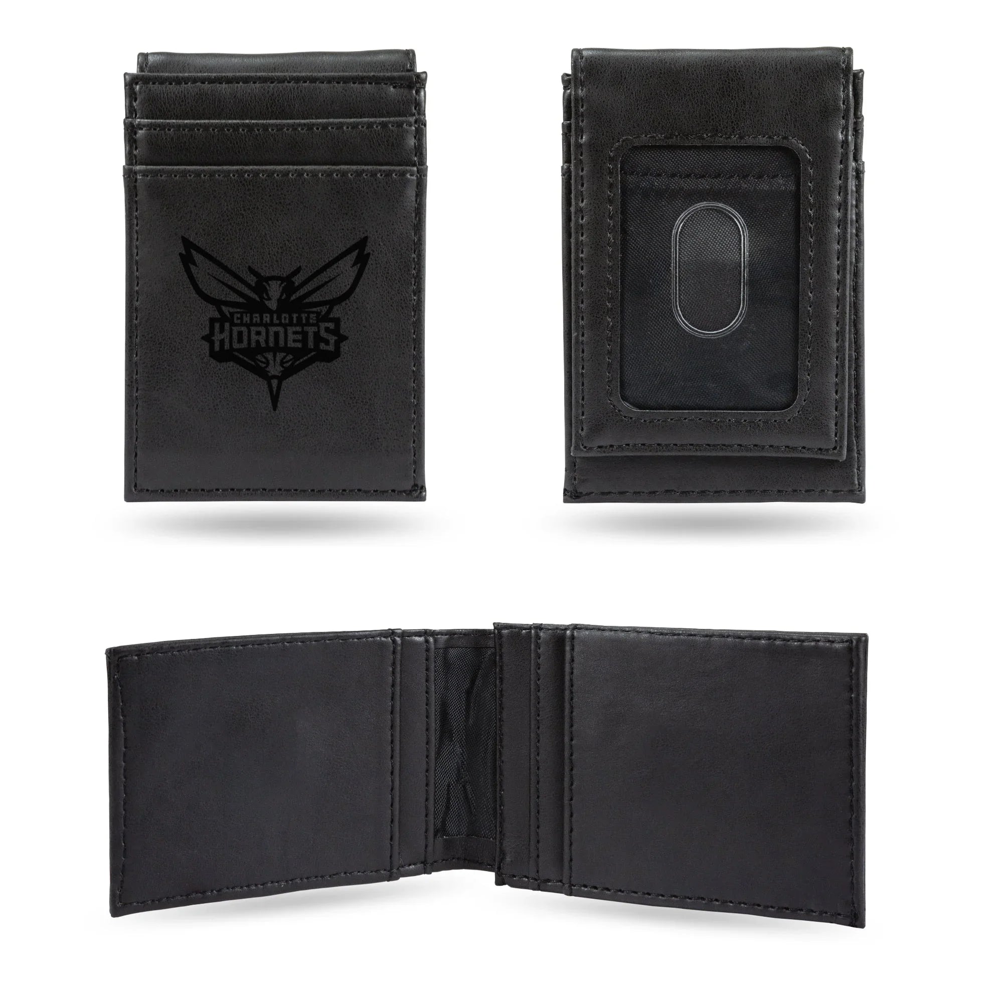 NBA Charlotte Hornets Premium Front Pocket Wallet - Compact/Comfortable  