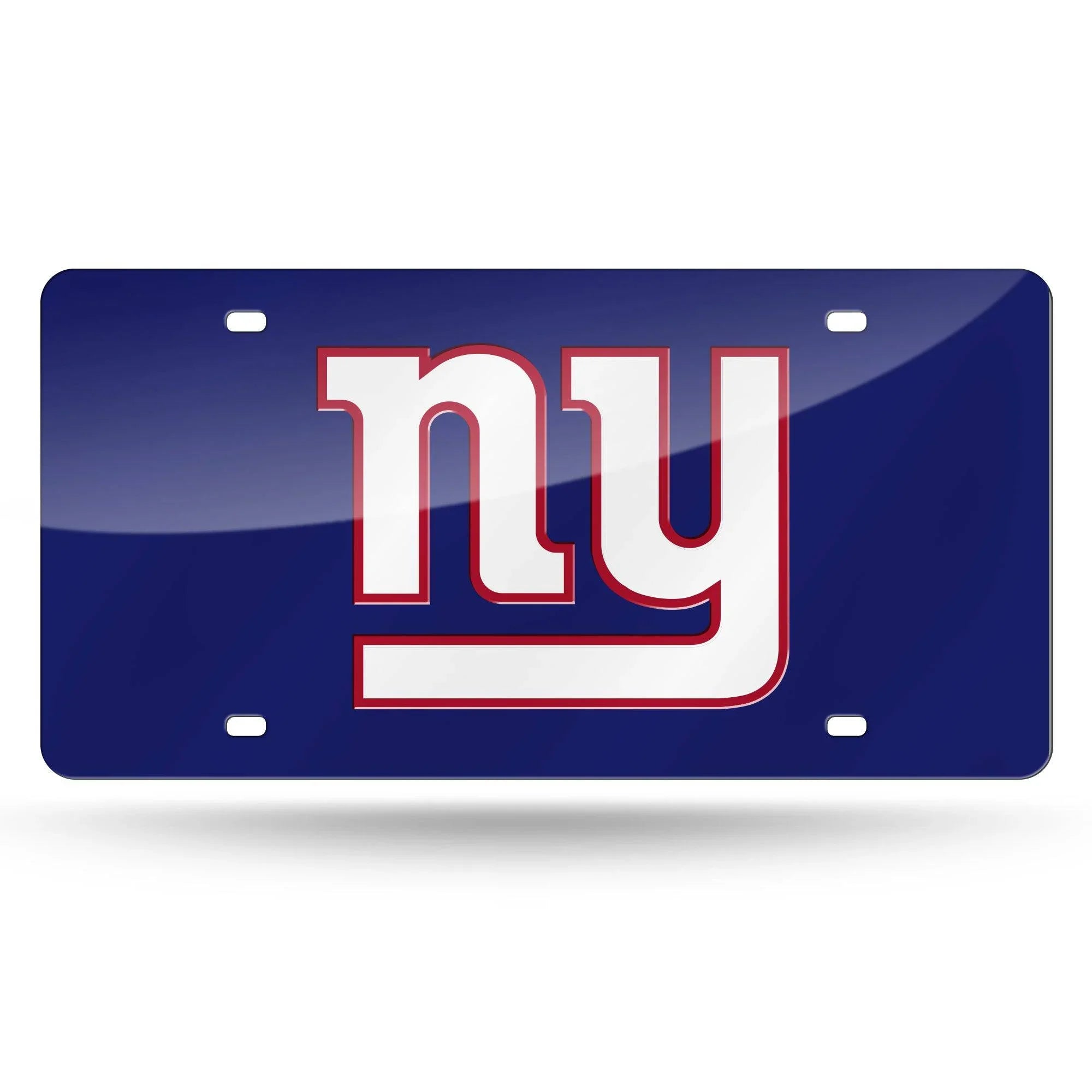 New York NY GIANTS LOGO LASER TAG(BLUE BASE) (Rico) - 757 Sports Collectibles