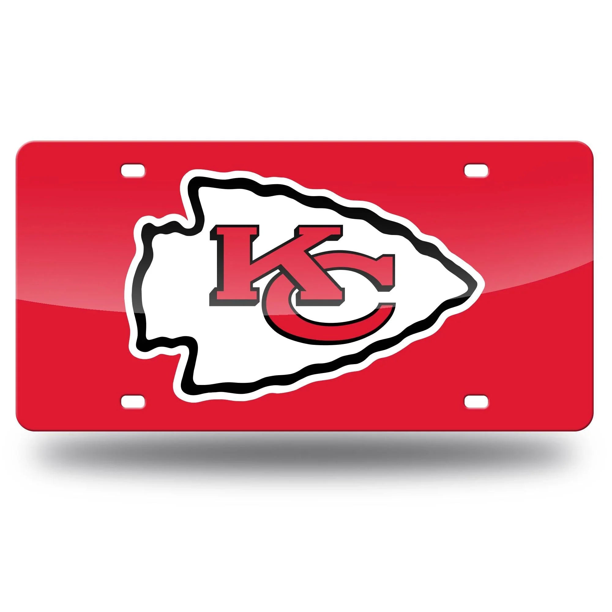 KANSAS CITY CHIEFS LASER TAG(RED MIRROR) (Rico) - 757 Sports Collectibles