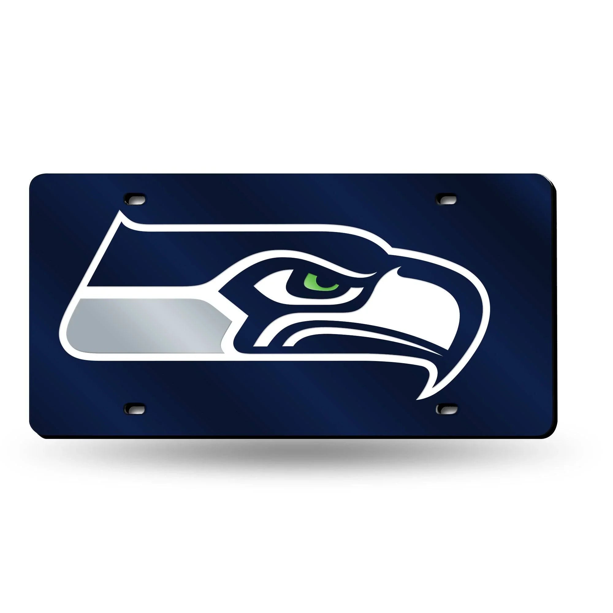Seattle SEAHAWKS NAVY LASER TAG (Rico) - 757 Sports Collectibles