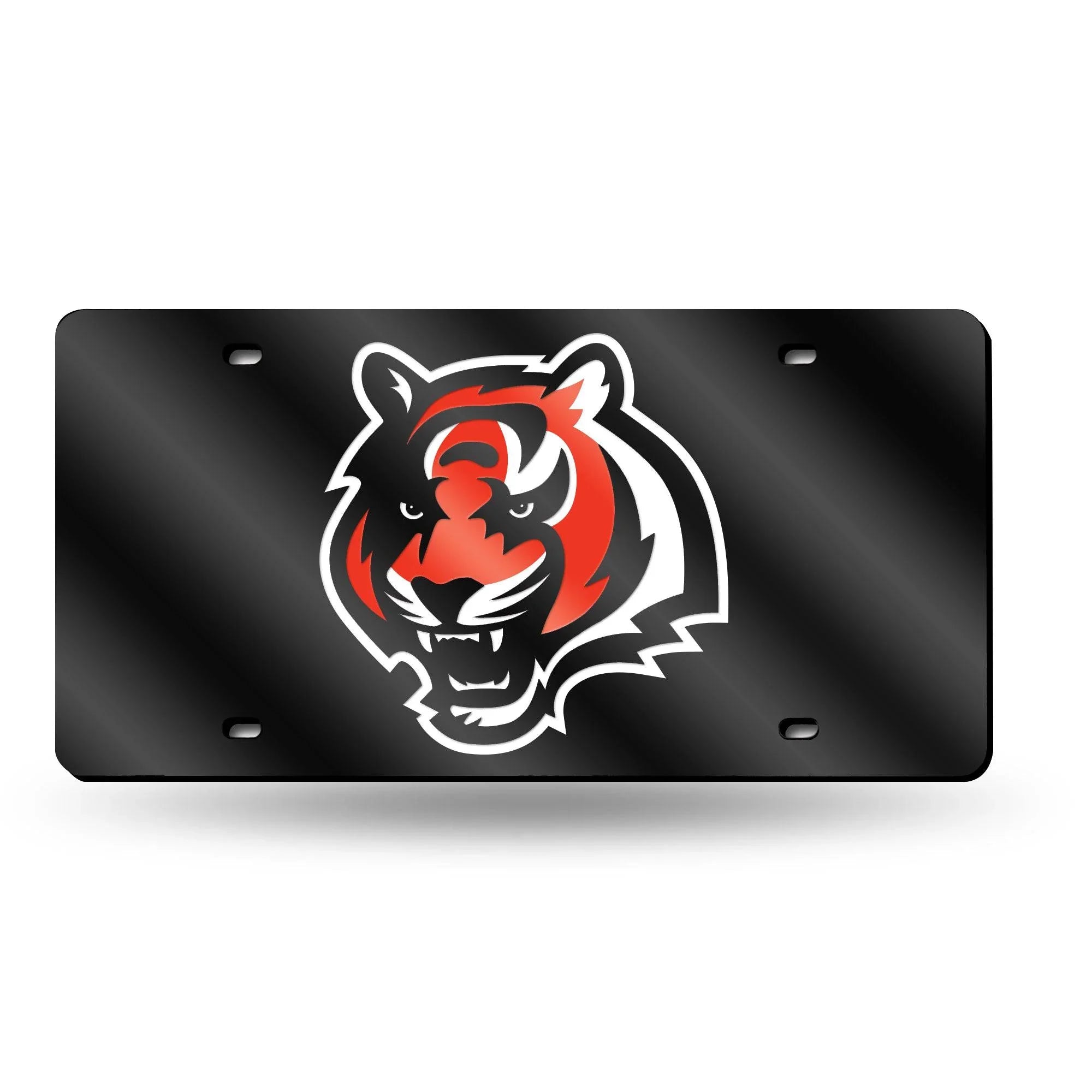 Cincinnati BENGALS "BENGAL HEAD" LASER BLACK (Rico) - 757 Sports Collectibles