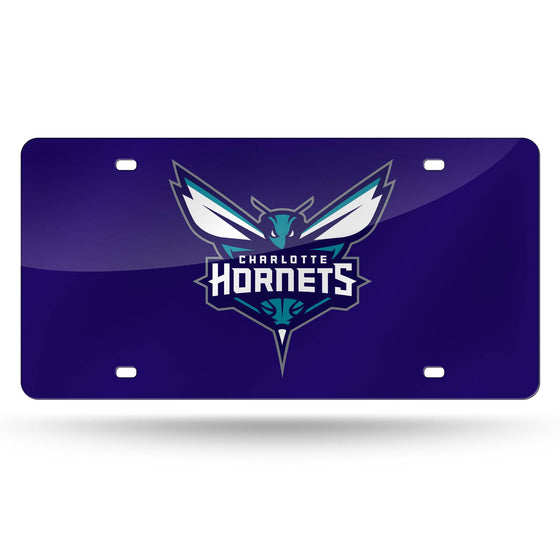 CHARLOTTE HORNETS TEAM COLORED LASER TAG (Rico) - 757 Sports Collectibles