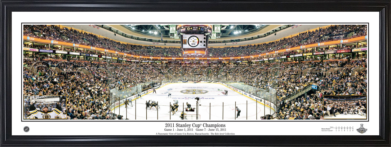MA-301LE Bruins 2011 Stanley Cup Game 6 with inserts - 757 Sports Collectibles