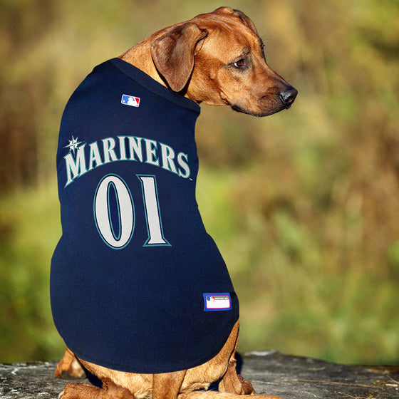 Seattle Mariners Dog Jersey - Small
