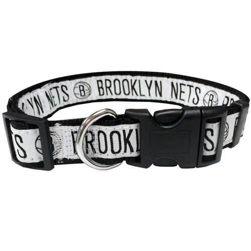Brooklyn Nets Dog Collar Pets First