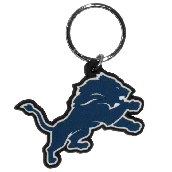 NFL Detroit Lions Team Logo Flex Key Chain - 757 Sports Collectibles