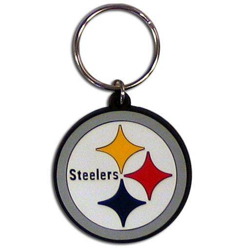 NFL Pittsburgh Steelers Team Logo Flex Key Chain - 757 Sports Collectibles