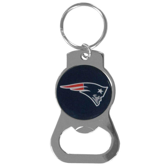 NFL New England Patriots Bottle Opener Key Chain Ring - 757 Sports Collectibles
