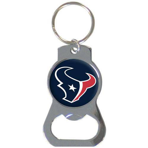 NFL Houston Texans Bottle Opener Key Chain Ring - 757 Sports Collectibles