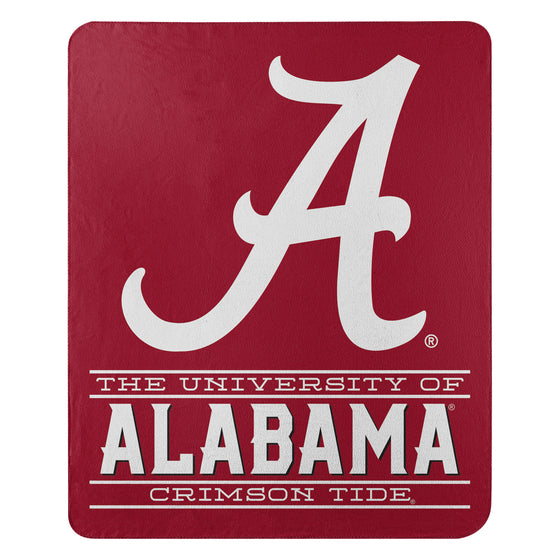Alabama Crimson Tide 50" X 60" Control Fleece Throw Blanket