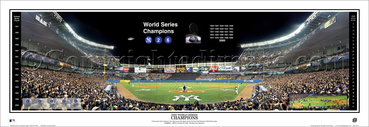 NY-123 Yankees 2000 World Series Champions