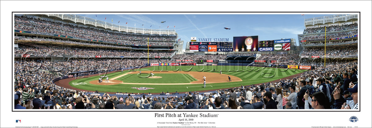 NY-253 First Pitch at Yankee Stadium