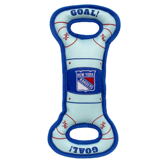 New York Rangers Hockey Tug Toy Pets First