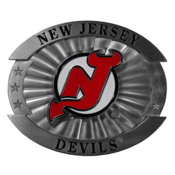New Jersey Devils�� Oversized Belt Buckle (SSKG) - 757 Sports Collectibles