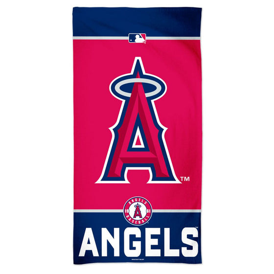 Los Angeles Angels Towel 30x60 Beach Style - Special Order - 757 Sports Collectibles