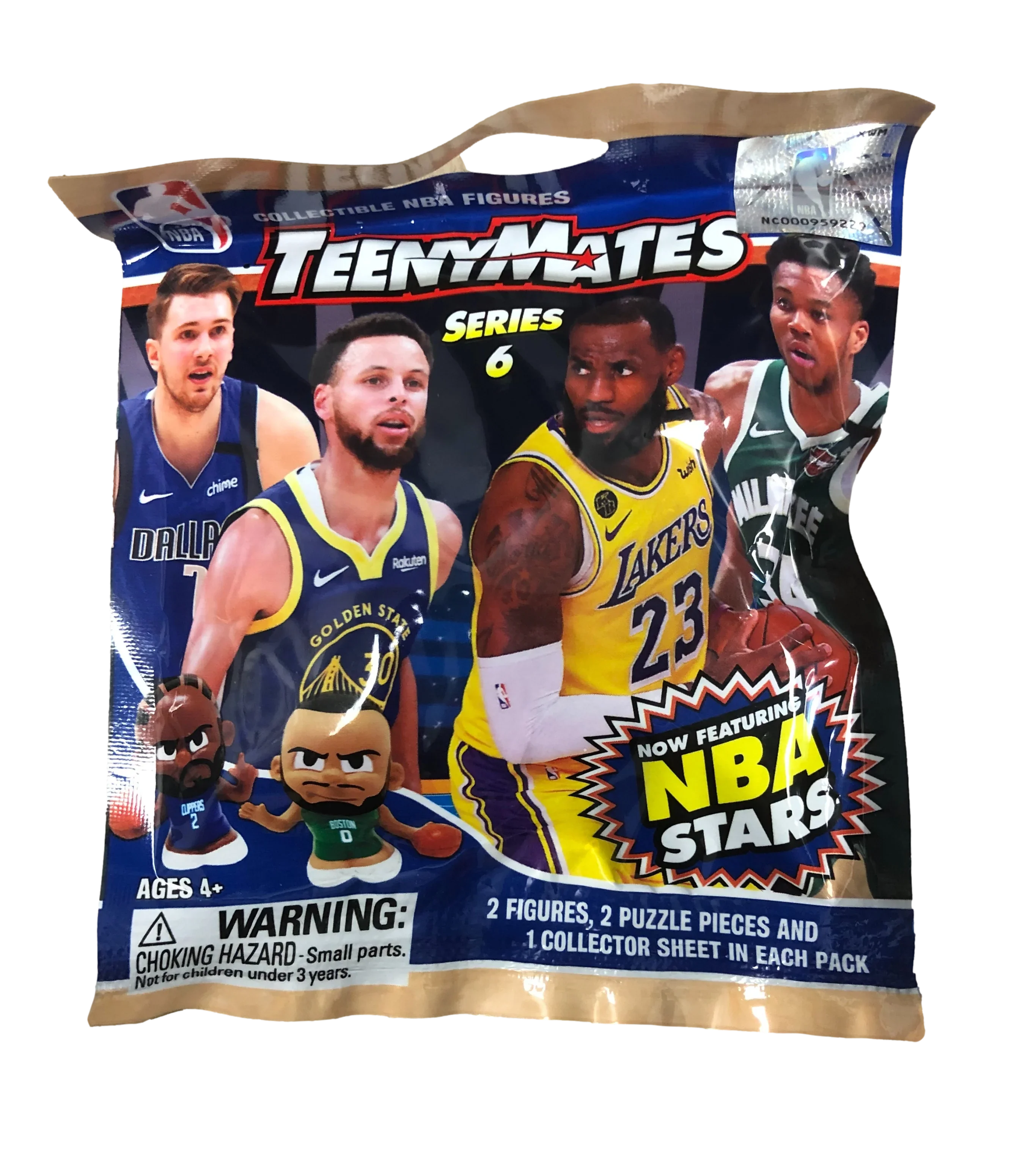 NBA Teenymates Collectible Figure Blind Pack Series 6 - 757 Sports Collectibles
