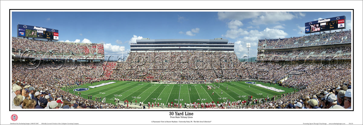 PA-133 Nittany Lions 30 Yard Line
