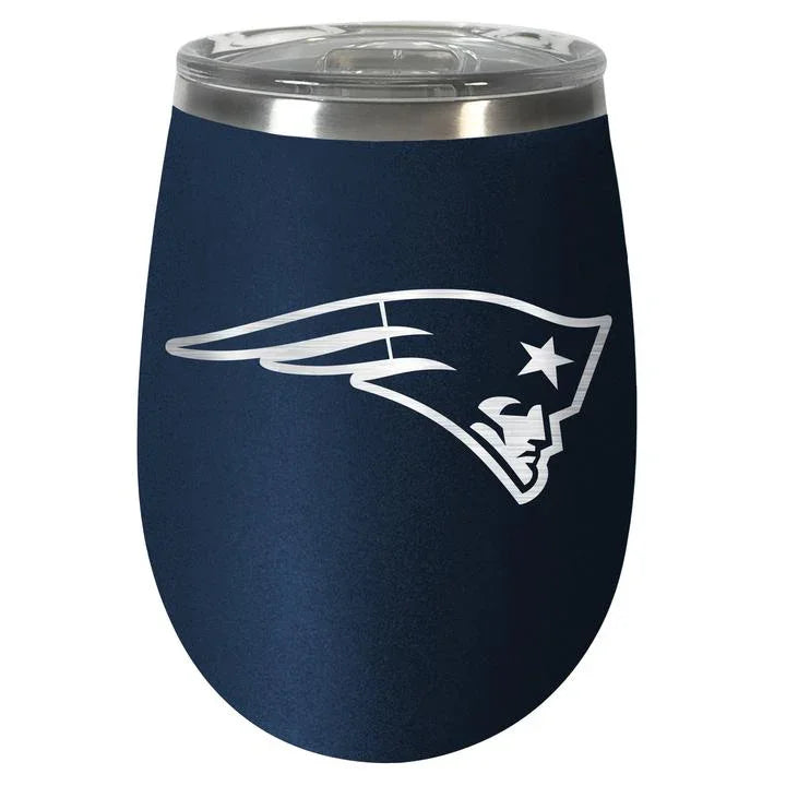 New England Patriots 10 oz. BLUSH Wine Tumbler