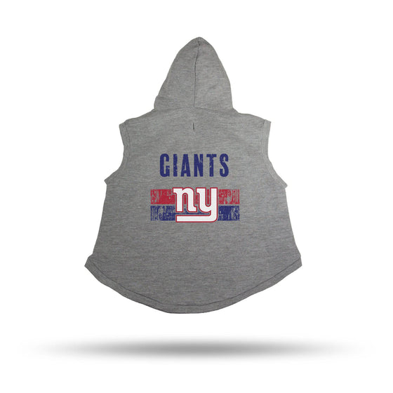 New York NY GIANTS PET HOODIE - LARGE (Rico) - 757 Sports Collectibles