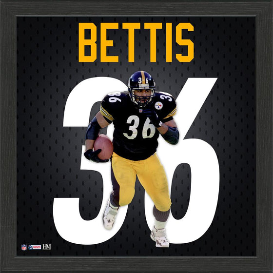Pittsburgh Steelers Jerome Bettis Jersey Number Frame