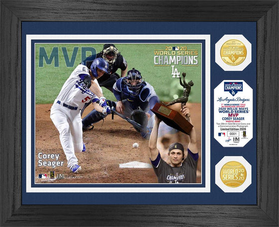 Los Angeles Dodgers 2020 World Series MVP Bronze Coin Photo Mint