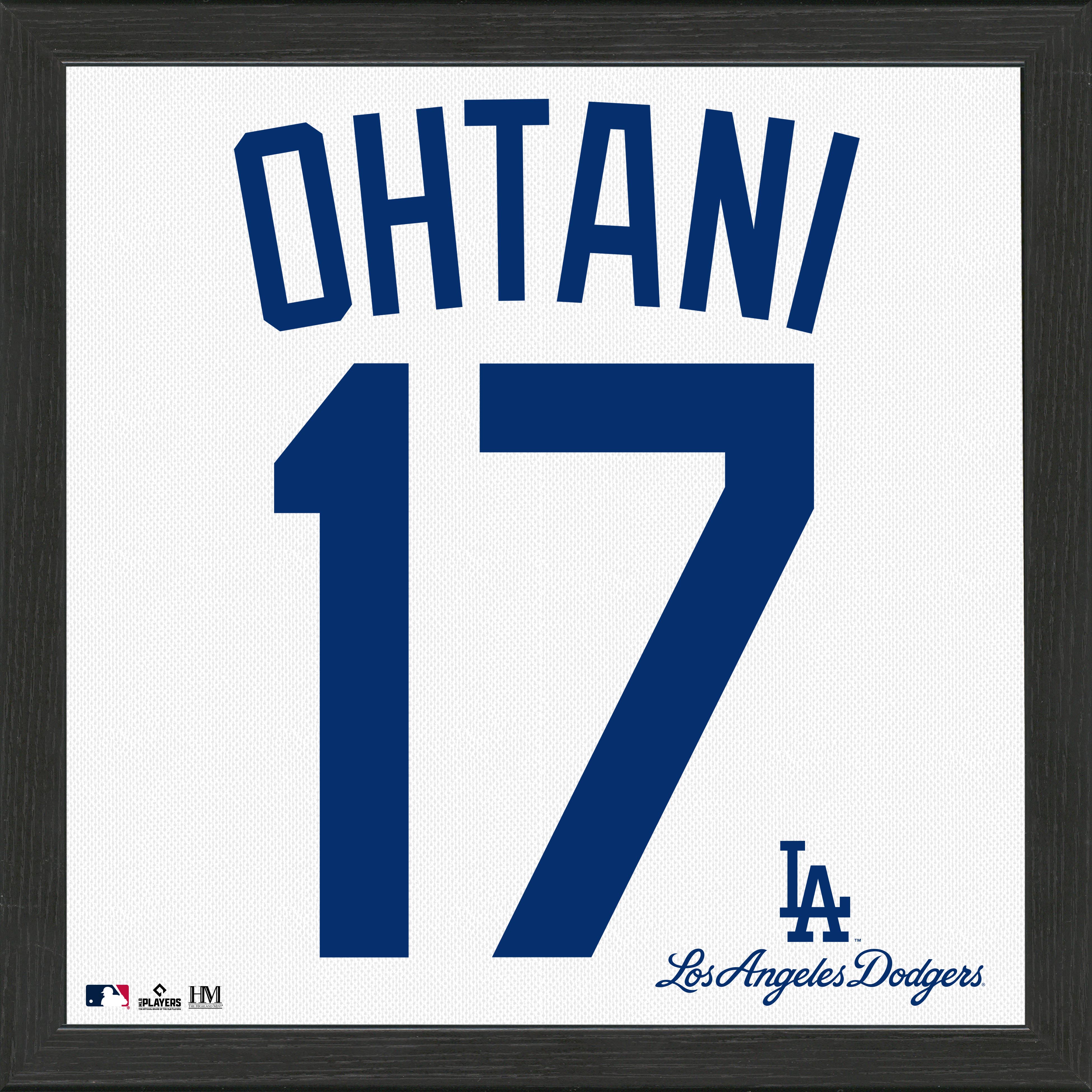 Shohei Ohtani Los Angeles Dodgers IMPACT Jersey Frame