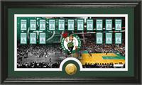 Boston Celtics "Tradition" Minted Coin Pano Photo Mint