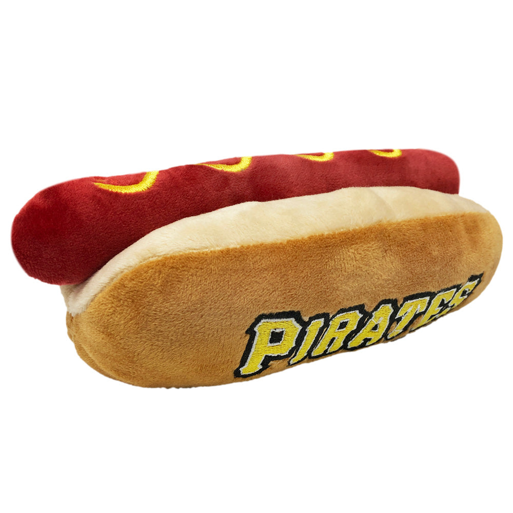 Pittsburgh Pirates Hot Dog Toy by Pets First - 757 Sports Collectibles