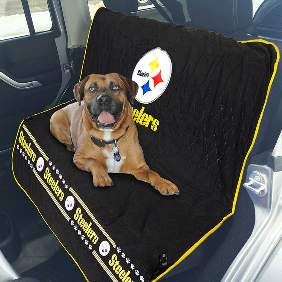 Pittsburgh Steelers- Car Seat Cover Pets First - 757 Sports Collectibles