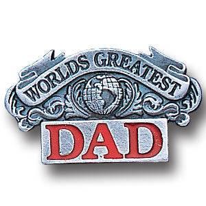 Collector Pin - Worlds Greatest Dad (SSKG) - 757 Sports Collectibles