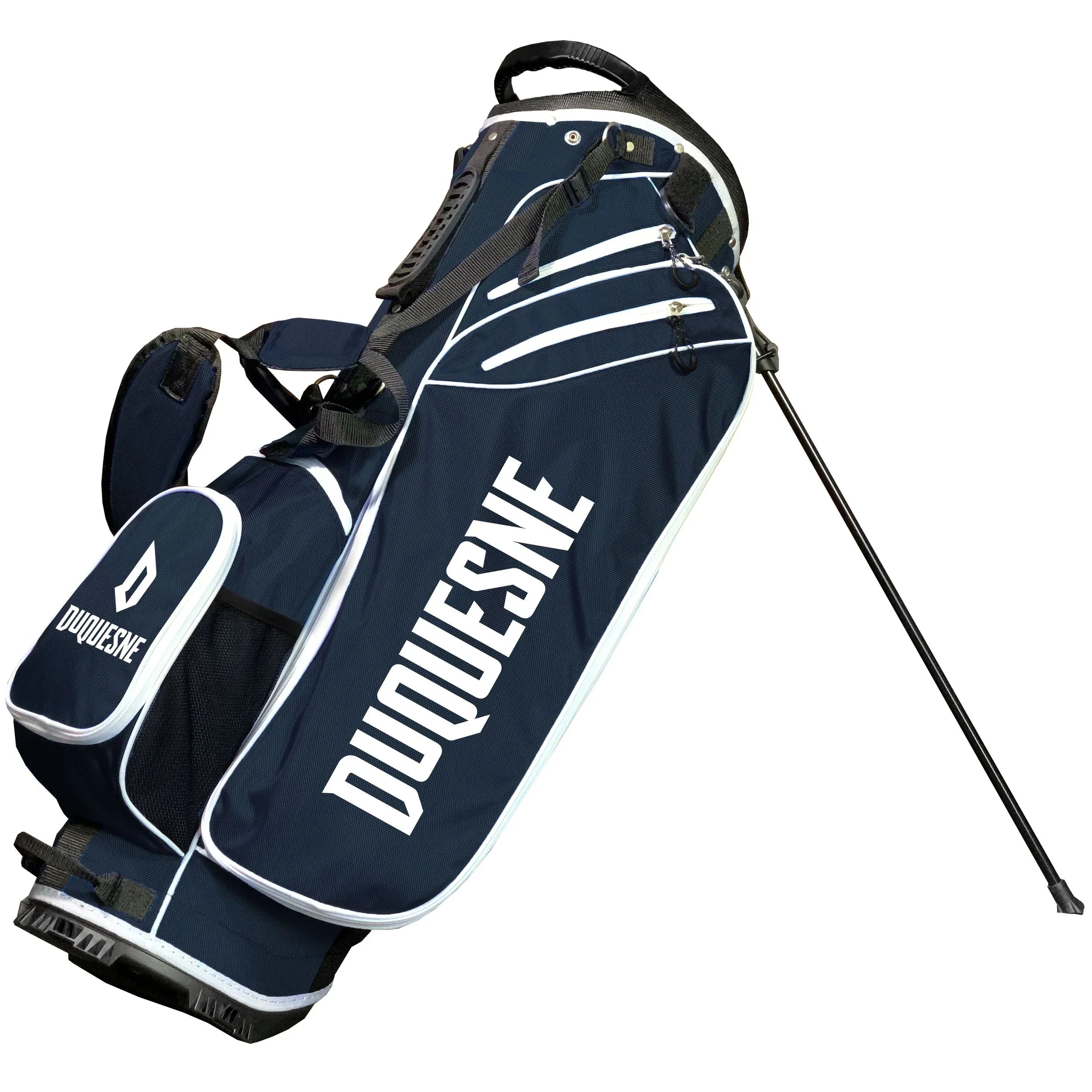 Duquesne Dukes Birdie Stand Golf Bag Navy