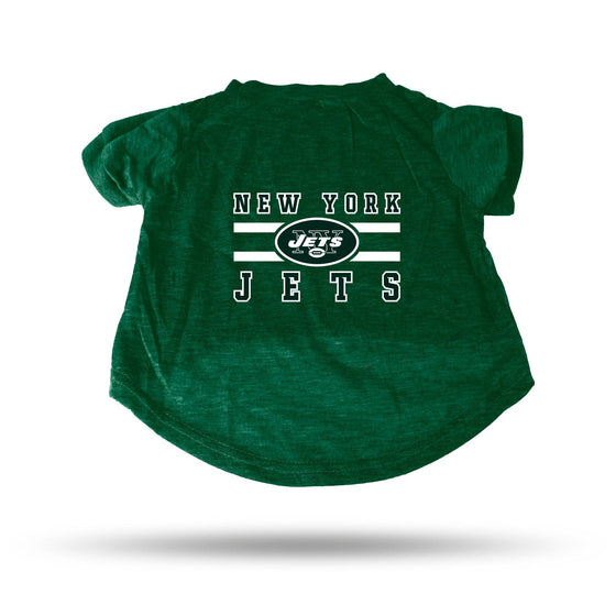 New York JETS GREEN PET T-SHIRT - SMALL (Rico) - 757 Sports Collectibles