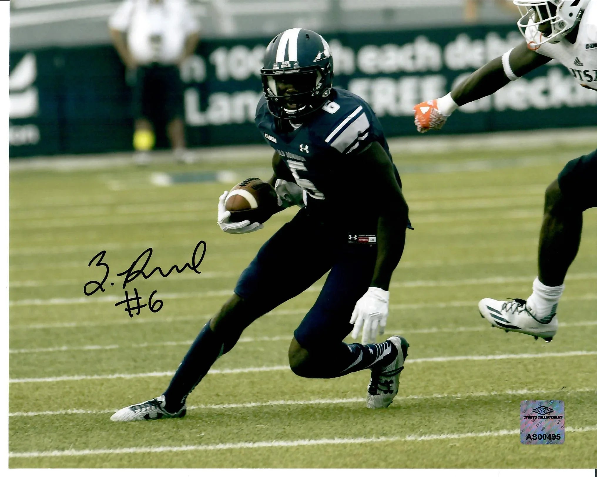 Old Dominion ODU Monarchs Zach Pascal Signed Autographed 8x10 'Juke' Photo (JSA PSA Pass) 757 COA - 757 Sports Collectibles