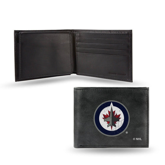 WINNIPEG JETS EMBROIDERED BILLFOLD (Rico) - 757 Sports Collectibles