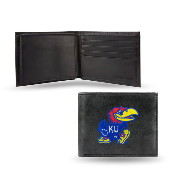 UNIV. OF KANSAS EMBROIDERY BILLFOLD (Rico) - 757 Sports Collectibles