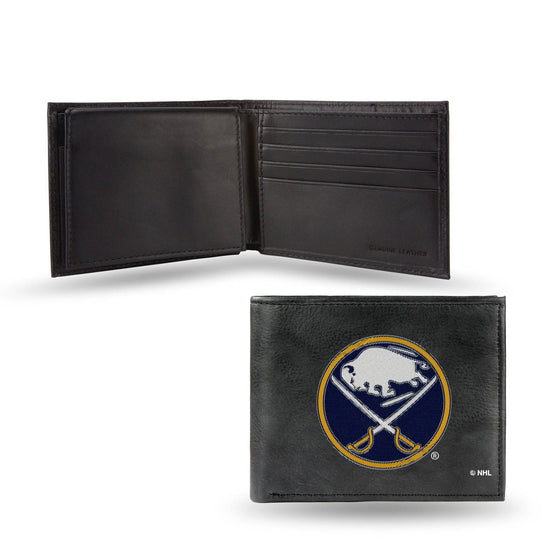 BUFFALO SABRES EMBROIDERED BILLFOLD (Rico) - 757 Sports Collectibles