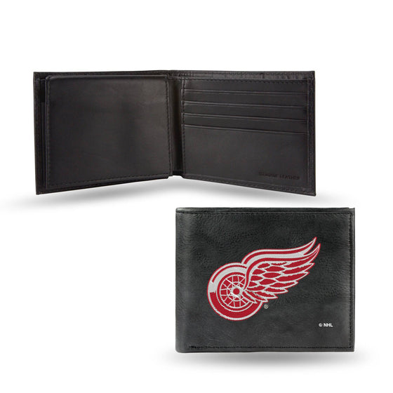 DETROIT RED WINGS EMBROIDERED BILLFOLD (Rico) - 757 Sports Collectibles