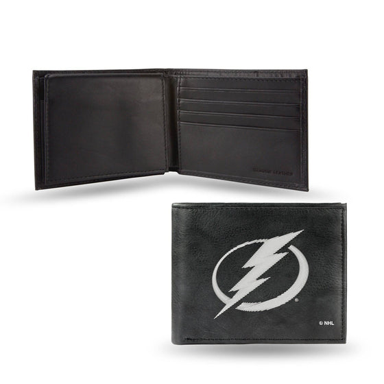 TAMPA BAY LIGHTNING EMBROIDERED BILLFOLD (Rico) - 757 Sports Collectibles